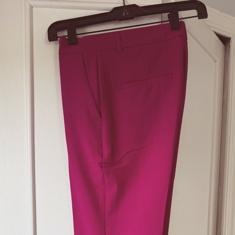 Banana Republic Factory Sculpted Bootcut Pants in Pink